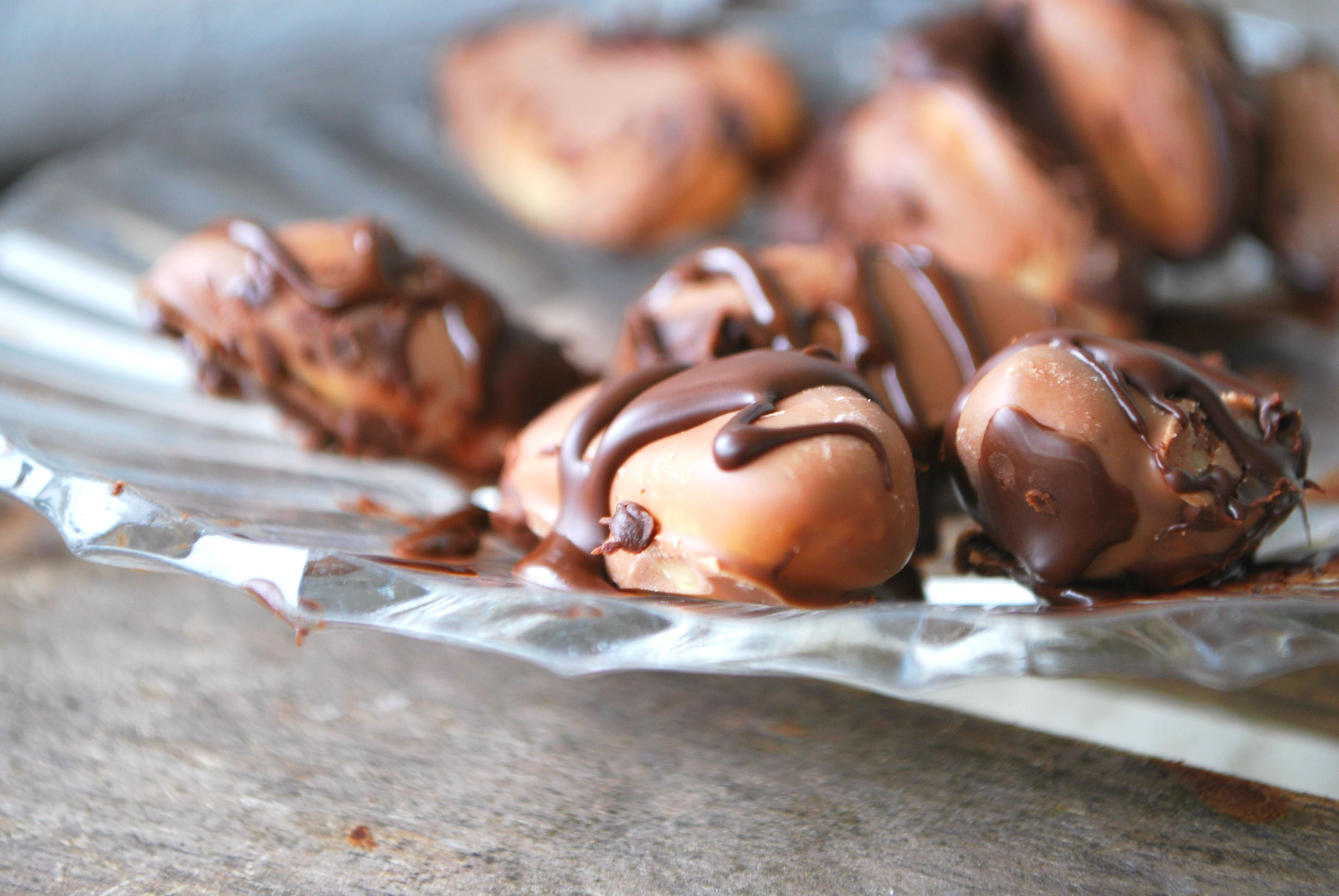 Chokladdoppade nötter